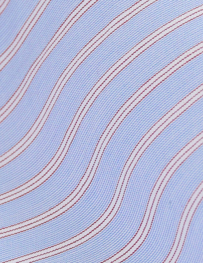 Unisex red striped “Je t’aime” shirt