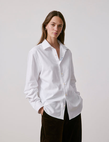 Unisex white “Je t’aime” shirt