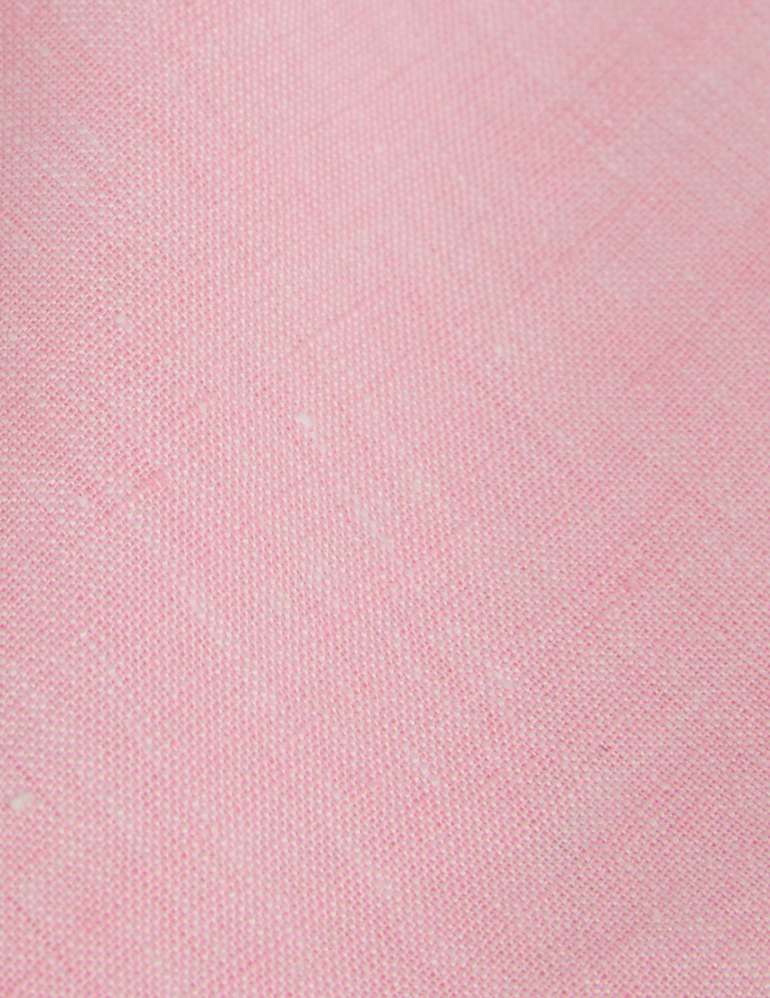 Light pink linen Lanaée shirt - Linen - Officer Collar#5