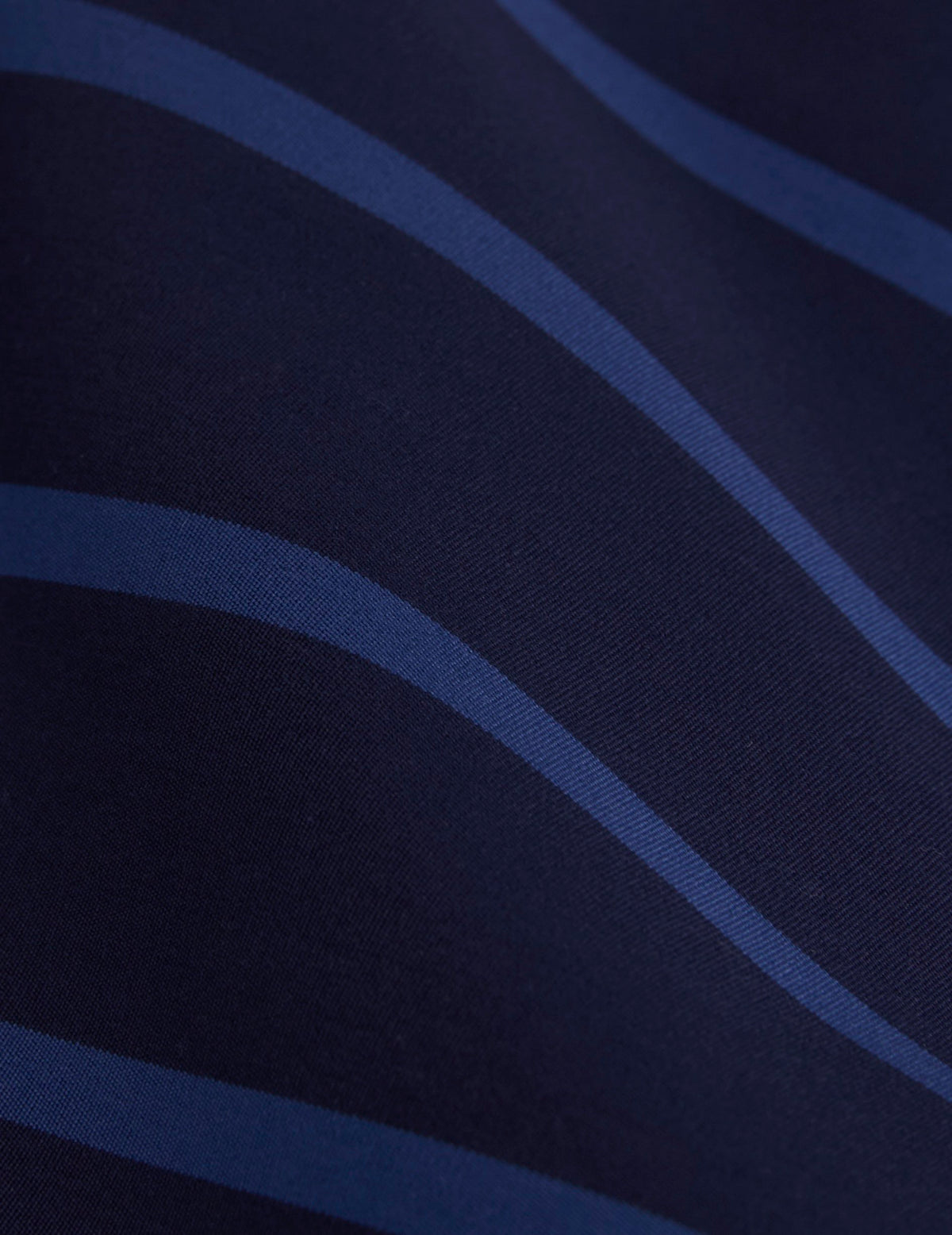 Navy blue striped oversized Lizandra shirt - Poplin - Shirt Collar#5