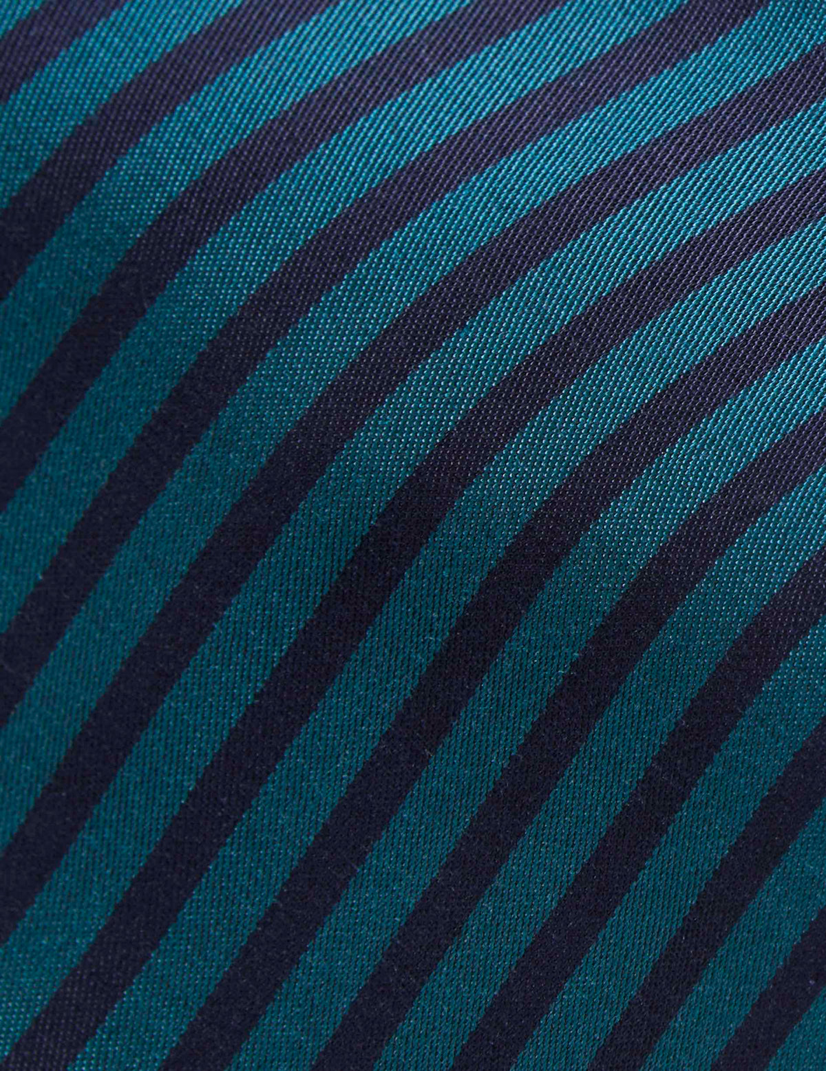 Blue striped lyocell twill Louise pajamas