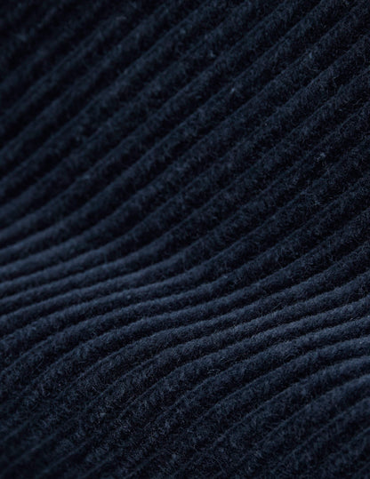 Navy velvet Mael overshirt