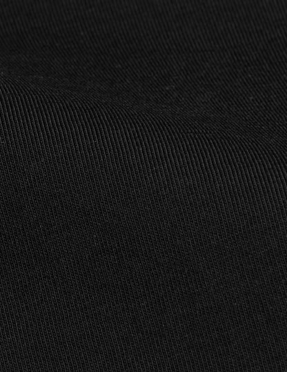 Black Supima cotton Marcel T-shirt