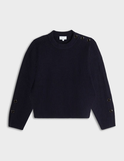 Navy merino wool Marino sweater