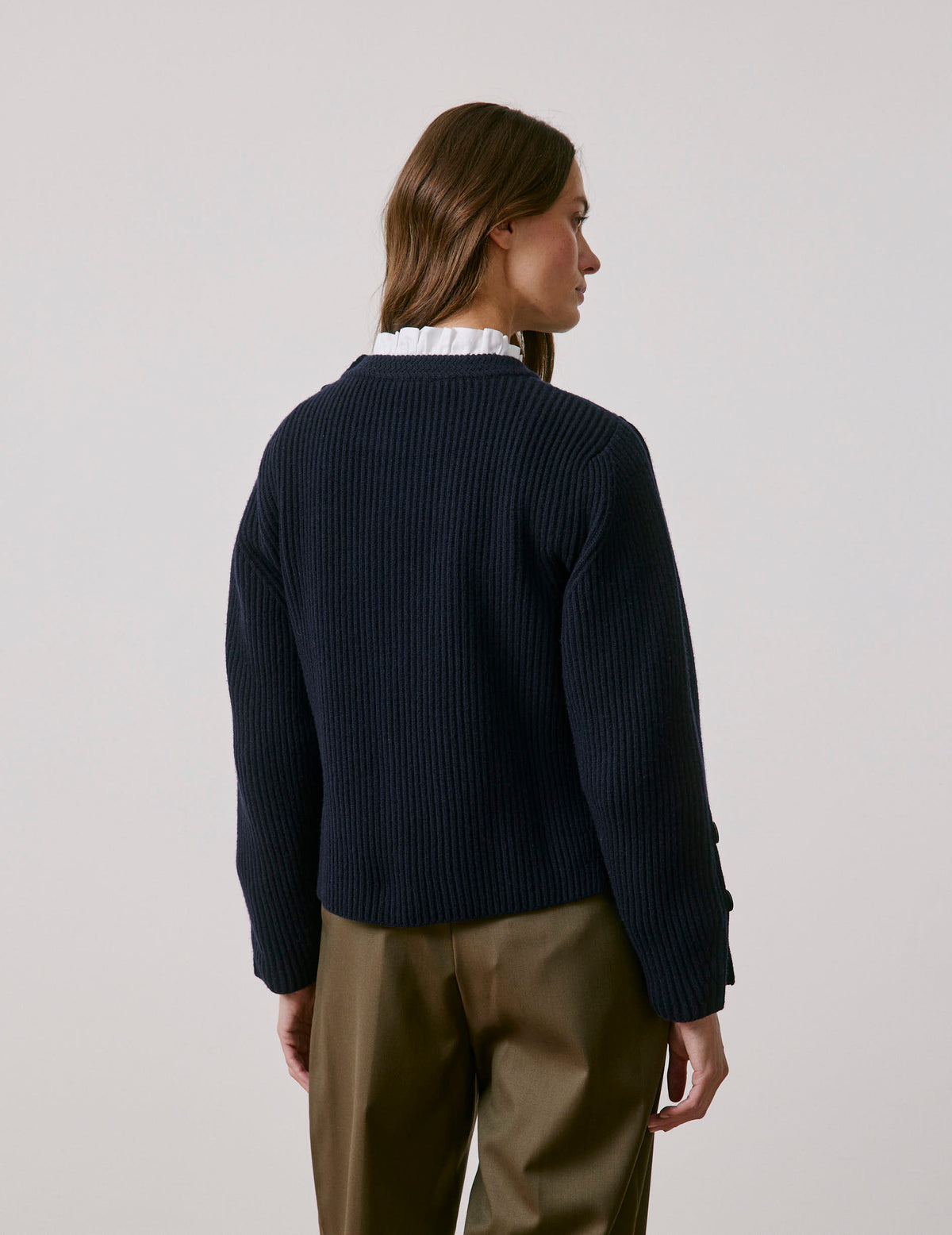 Navy merino wool Marino sweater