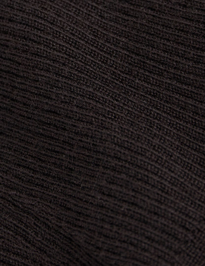 Brown merino wool Masha sweater