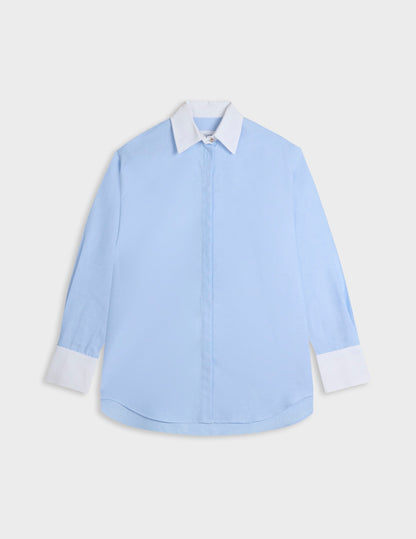 Blue Mathéa shirt
