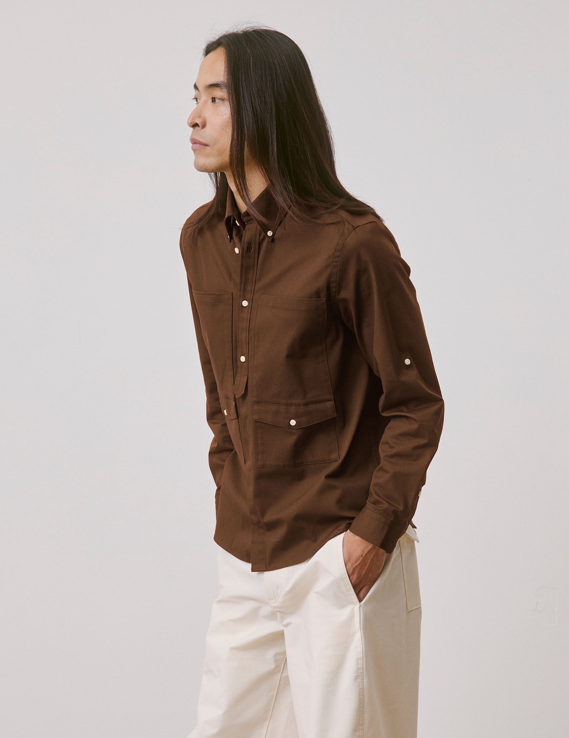 Matheo brown shirt