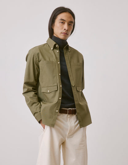Khaki Mathéo shirt