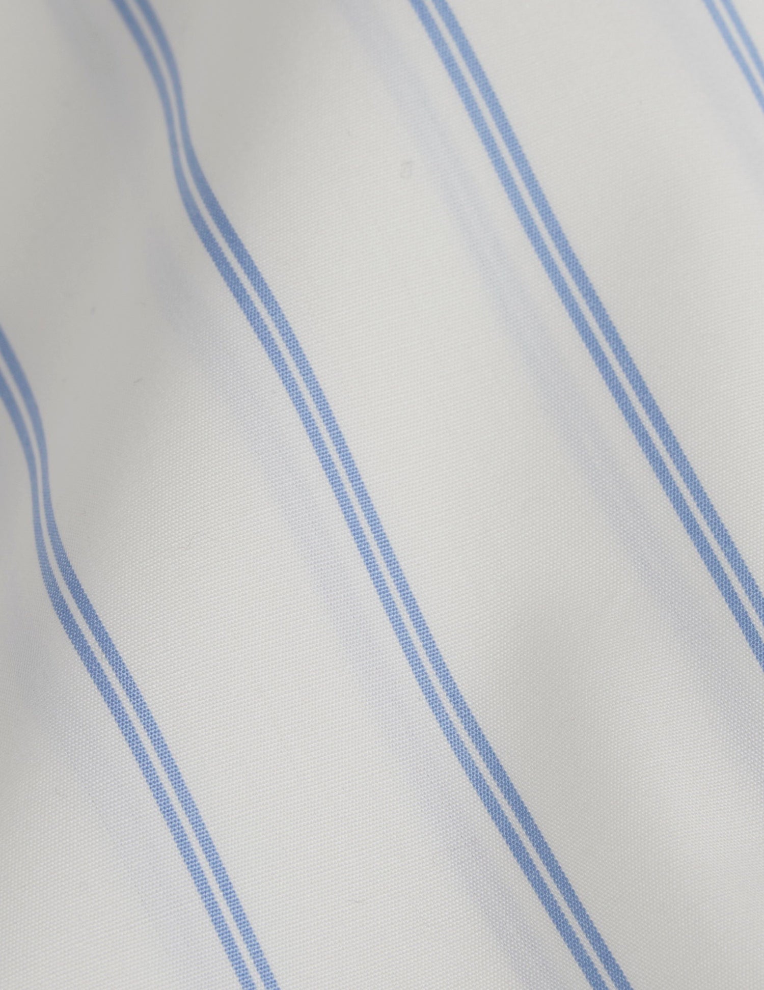 Light blue striped Mélinda shirt - Poplin - Italian Collar#2