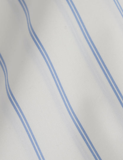 Light blue striped Mélinda shirt