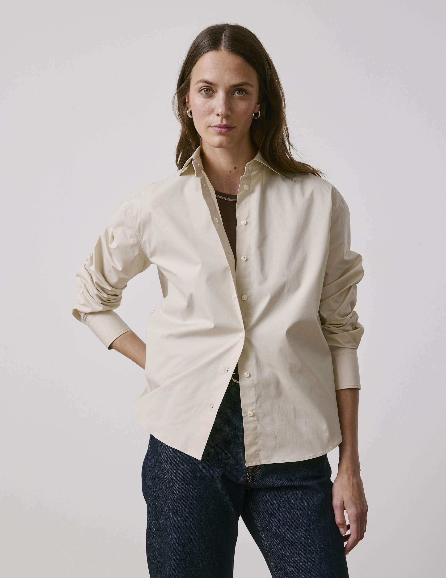 Chemise Mélinda beige