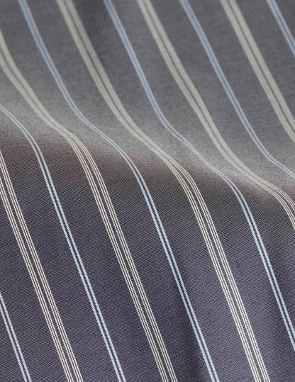 Navy striped Mélinda shirt