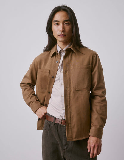 Camel Milan overshirt