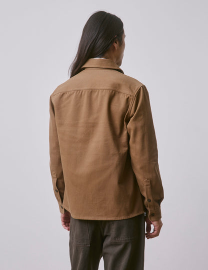 Camel Milan overshirt