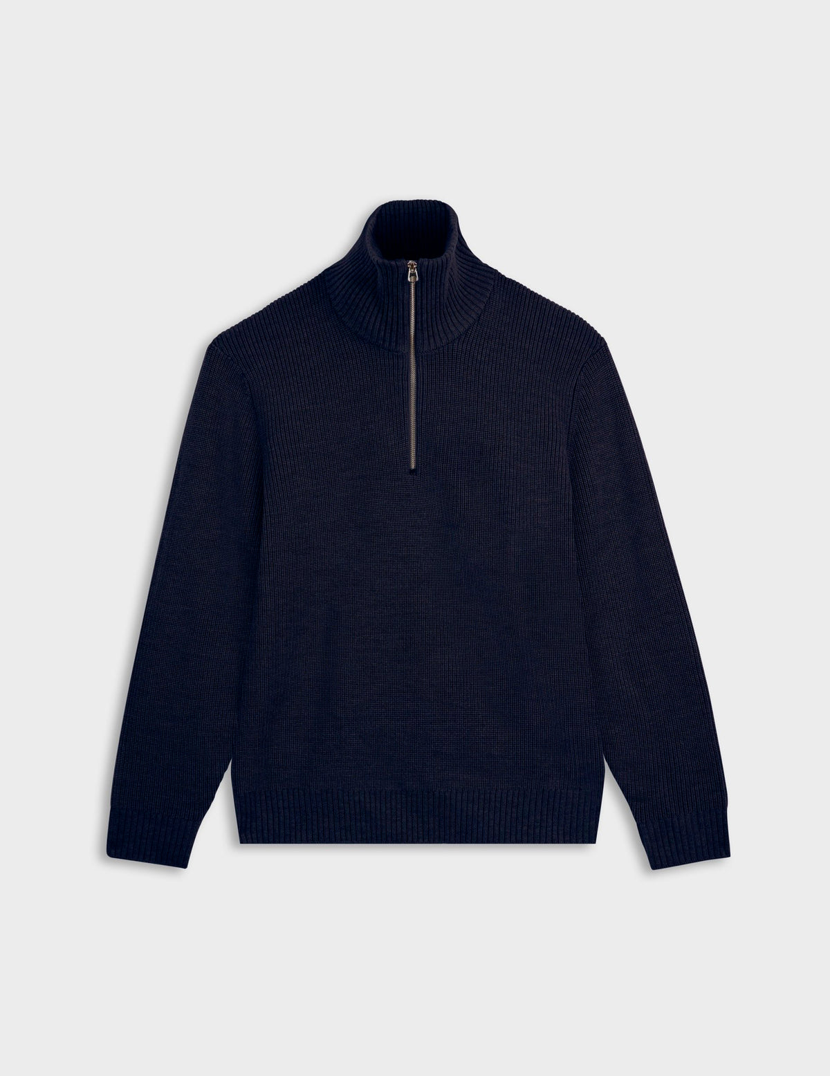 Navy merino wool Massimo sweater