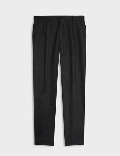 Grey flannel Nicolaï pants