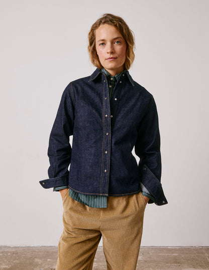 Navy denim Penny shirt