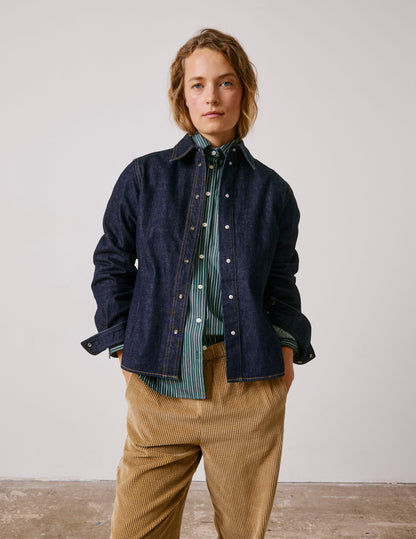 Navy denim Penny shirt