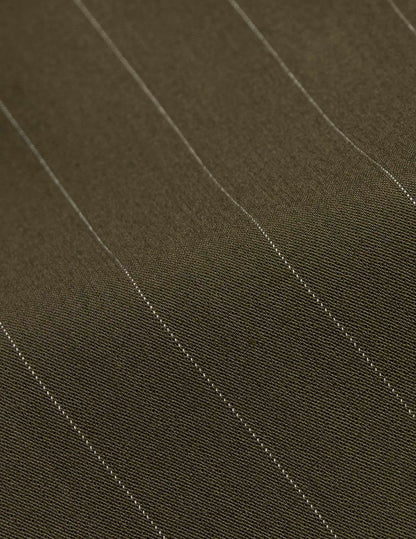 Khaki striped Pétale shirt