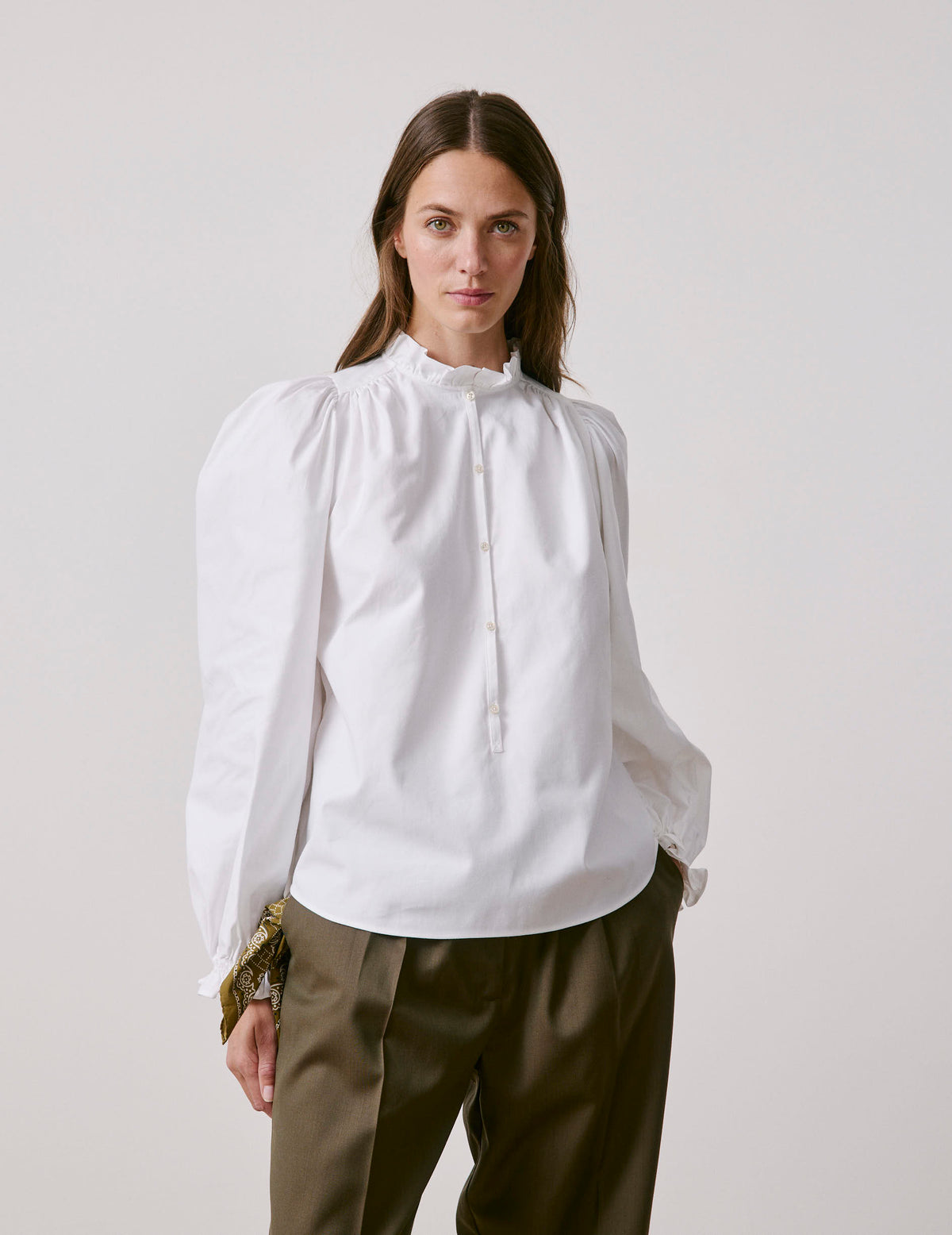 White Phillie blouse