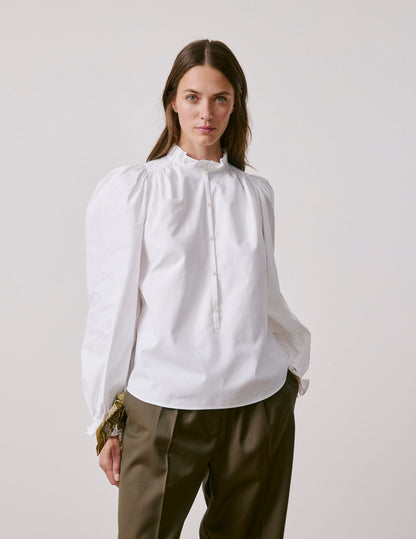 White Phillie blouse