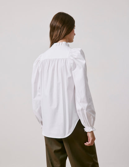 White Phillie blouse
