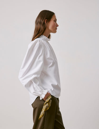 White Phillie blouse