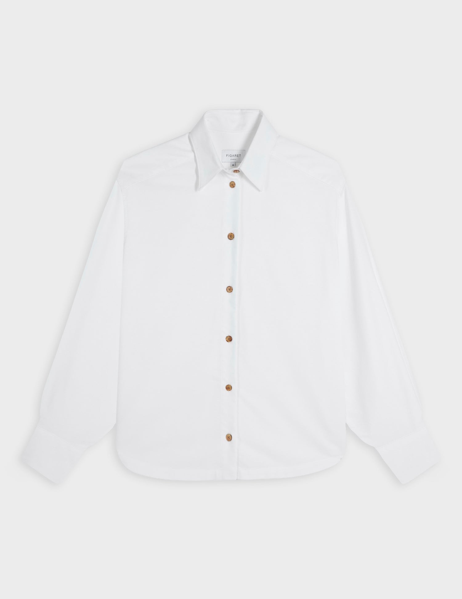 White Phoebie shirt - Oxford - Shirt Collar#6
