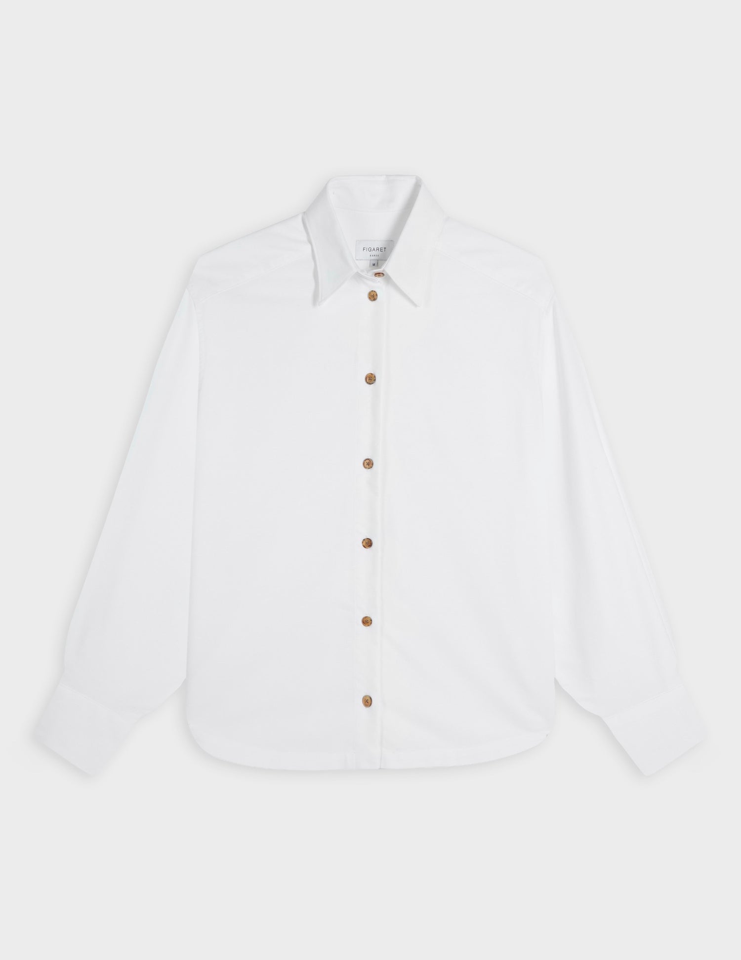 White Phoebie shirt - Oxford - Shirt Collar#6