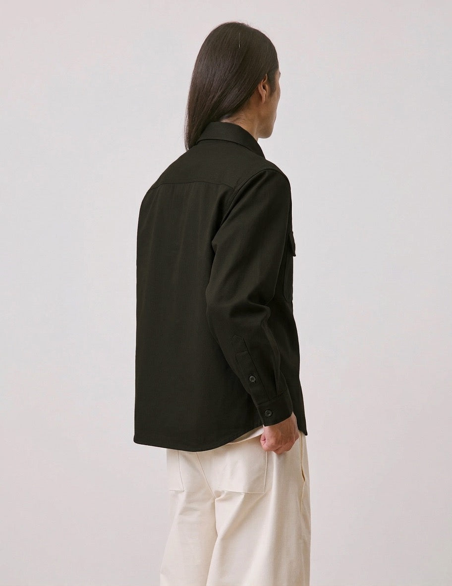 Green Pierrot shirt - Poplin - Prodigious Collar#2