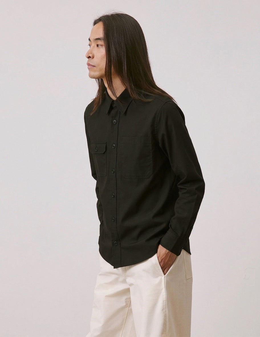 Green Pierrot shirt - Poplin - Prodigious Collar