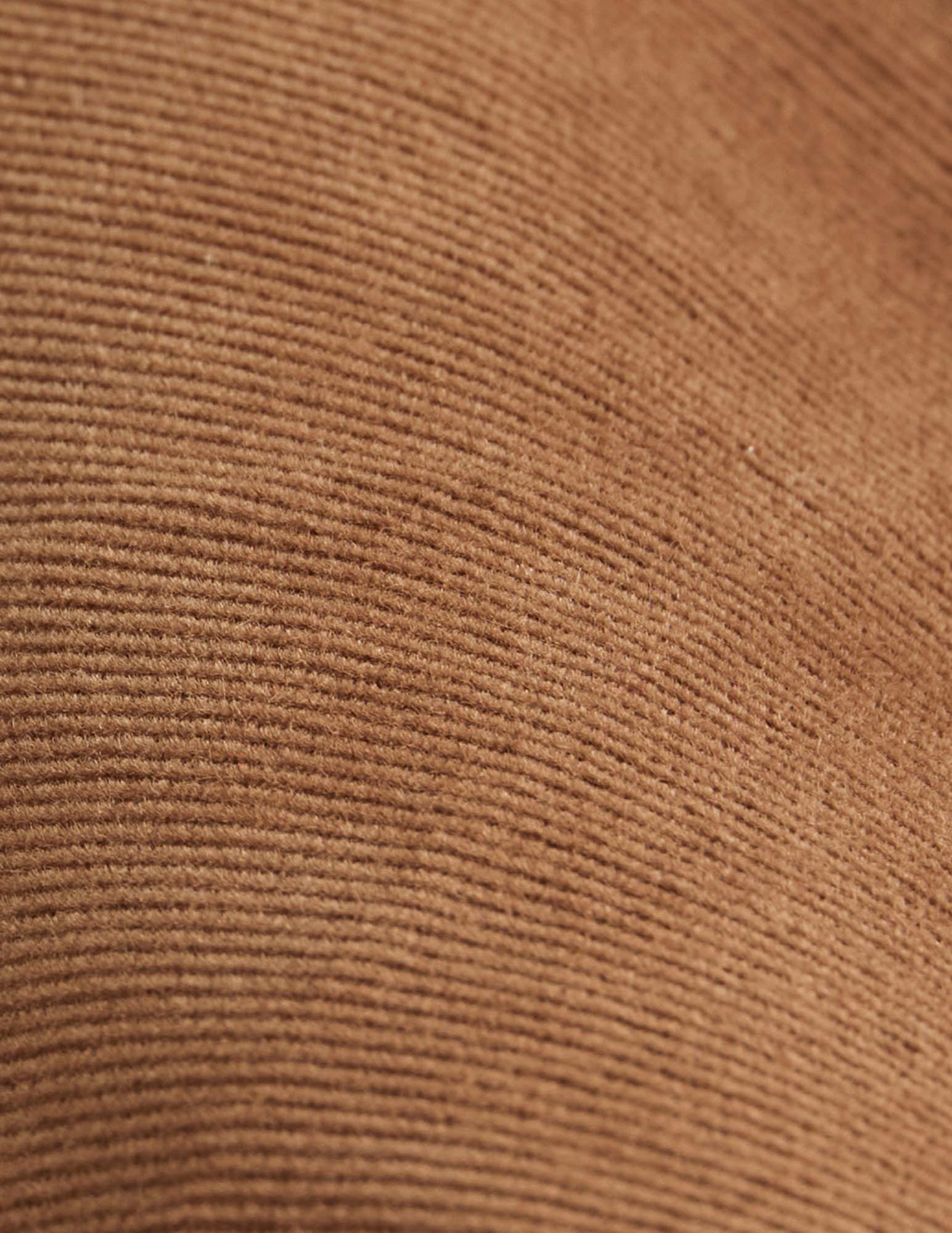 Beige velvet Pierrot shirt - Velvet - Prodigious Collar