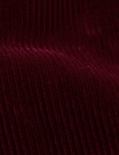 Burgundy corduroy Poème blazer
