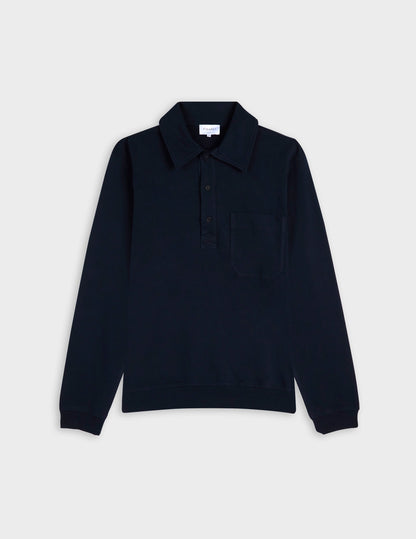 Navy cotton T-shirt