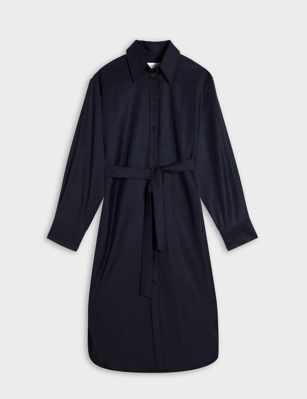 Navy virgin wool Prudence dress