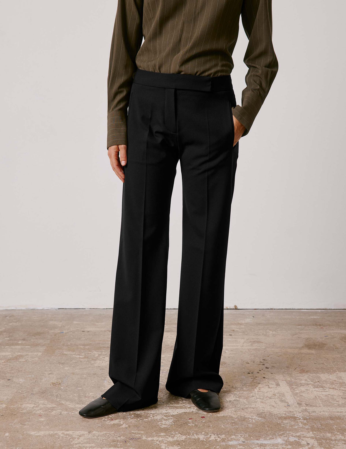 Black Prue suit pants