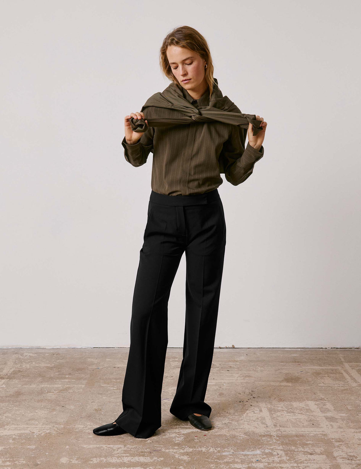 Black Prue suit pants