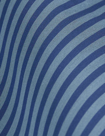 Blue striped oversized Soffy shirt