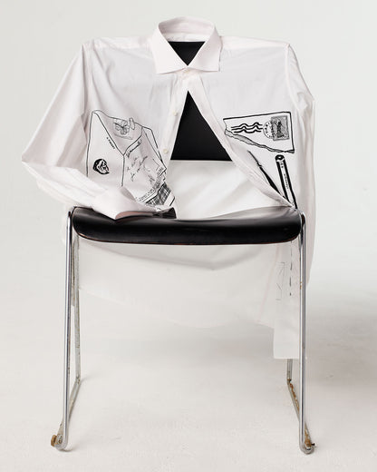 White Good News Shirt - Figaret x En Vrac