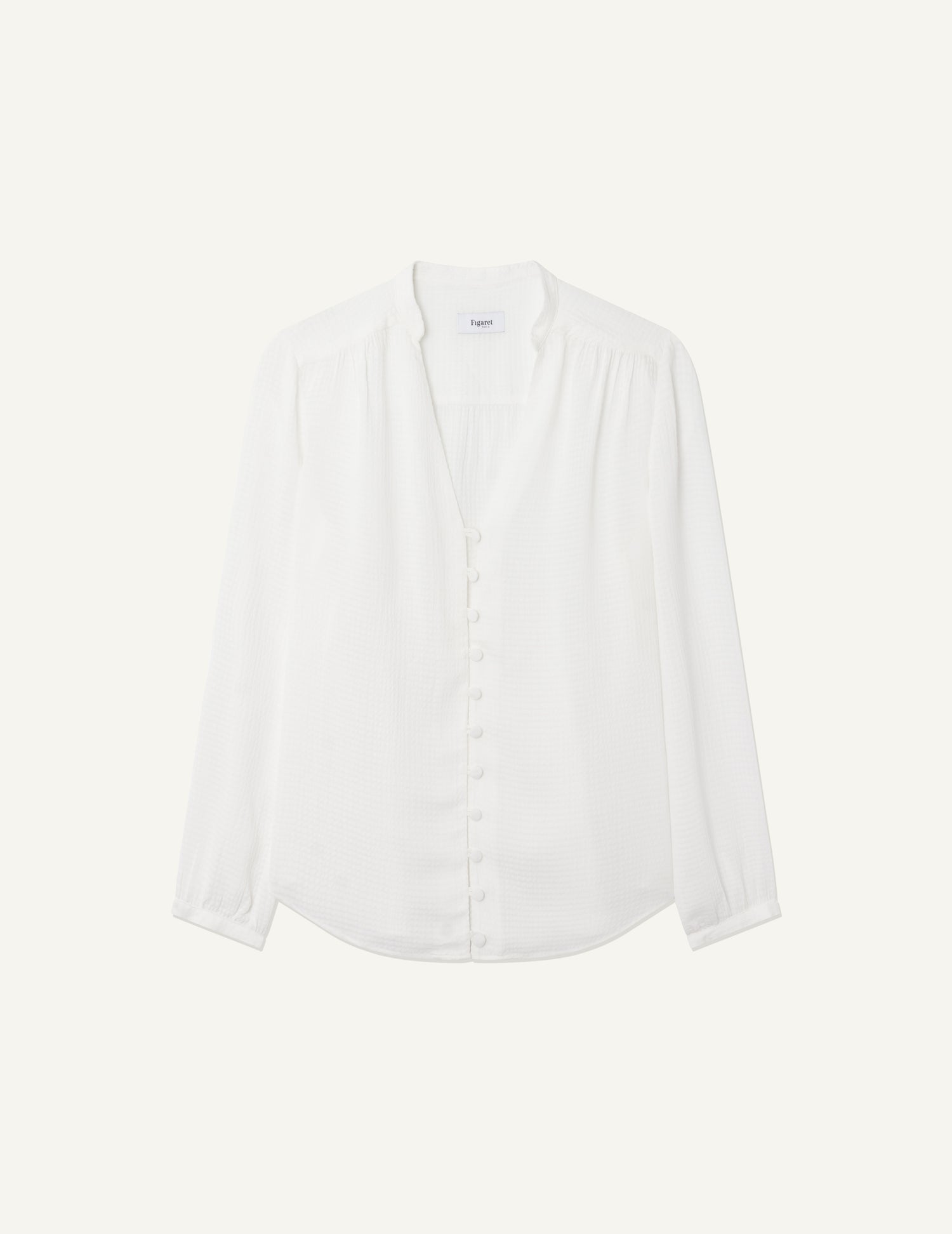 White Lina shirt - Crepe