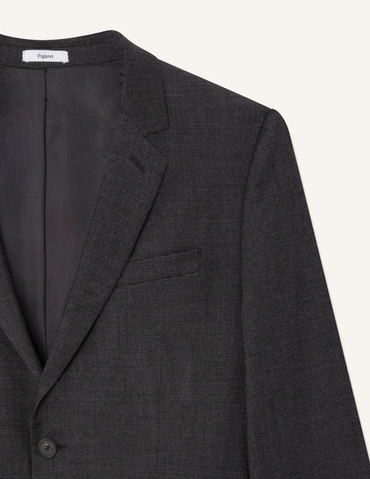 Raphaël gray houndstooth jacket
