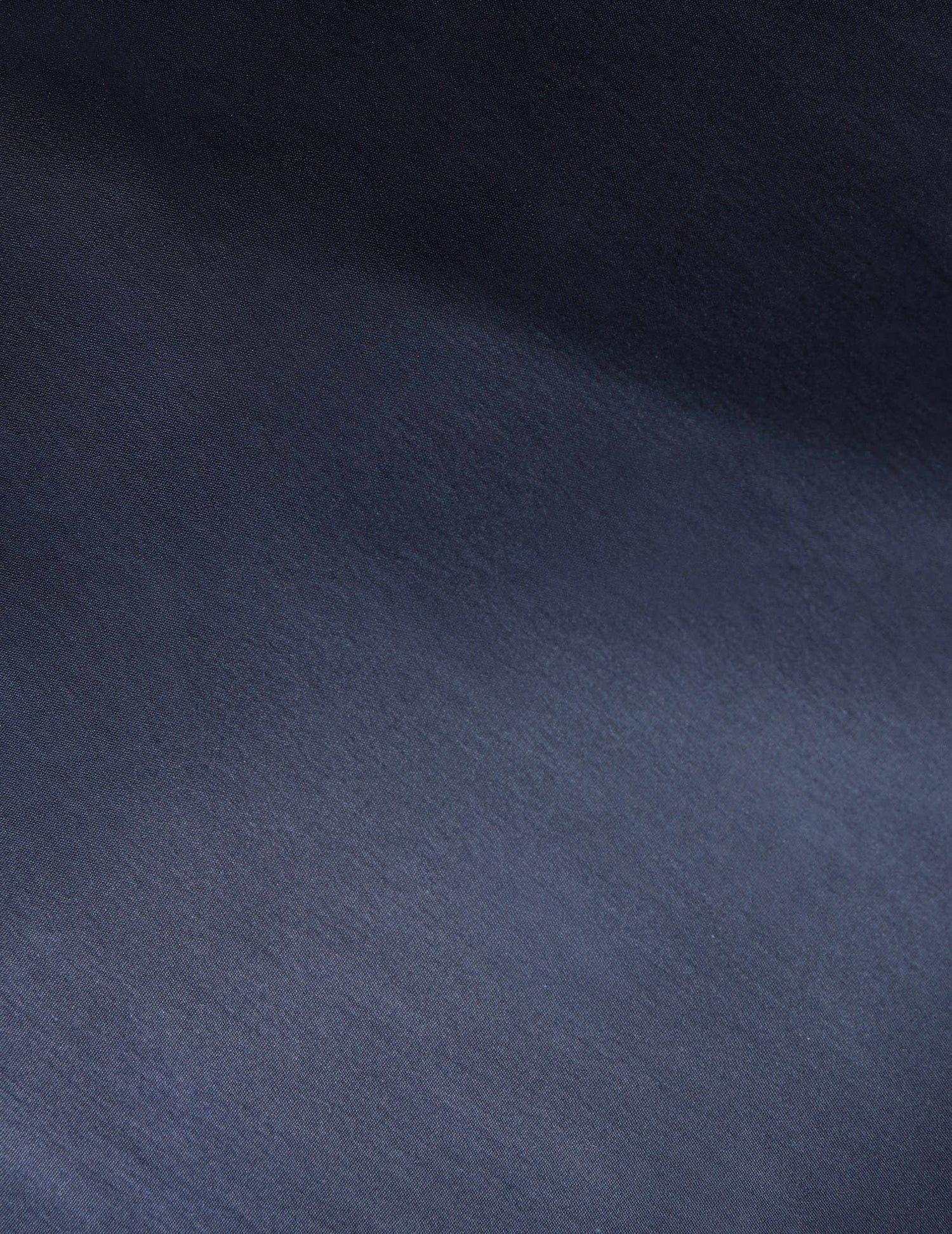 Navy Blue Stretch Semi-Fitted Shirt