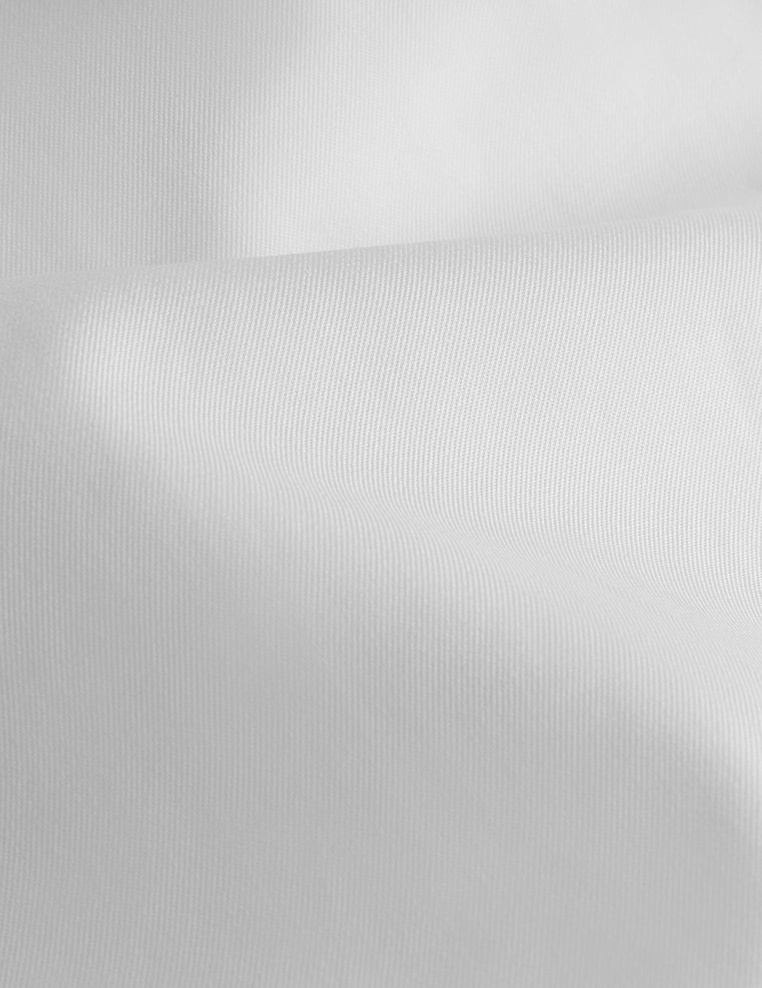 Semi-fitted white shirt