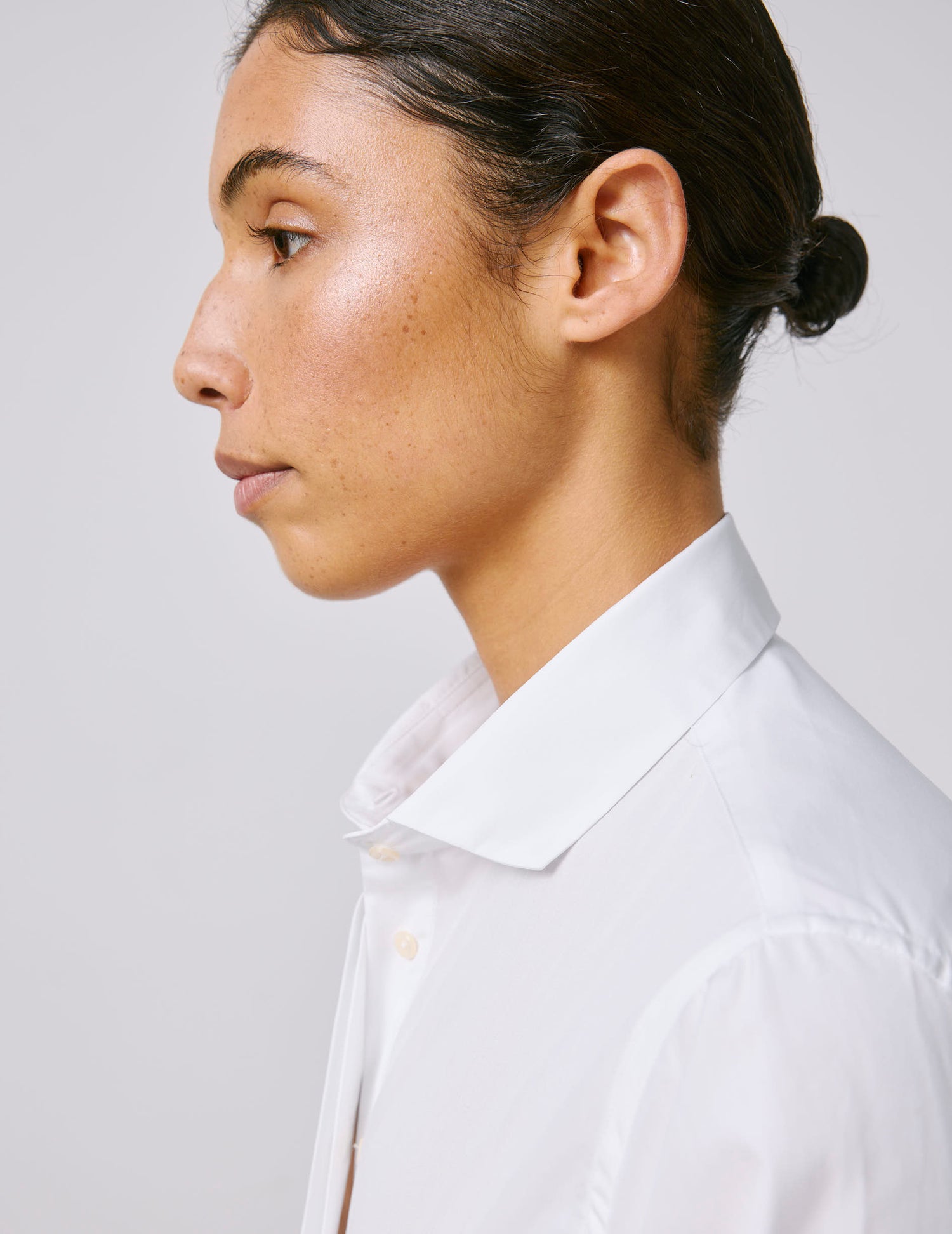 white Caroline shirt - Poplin#5