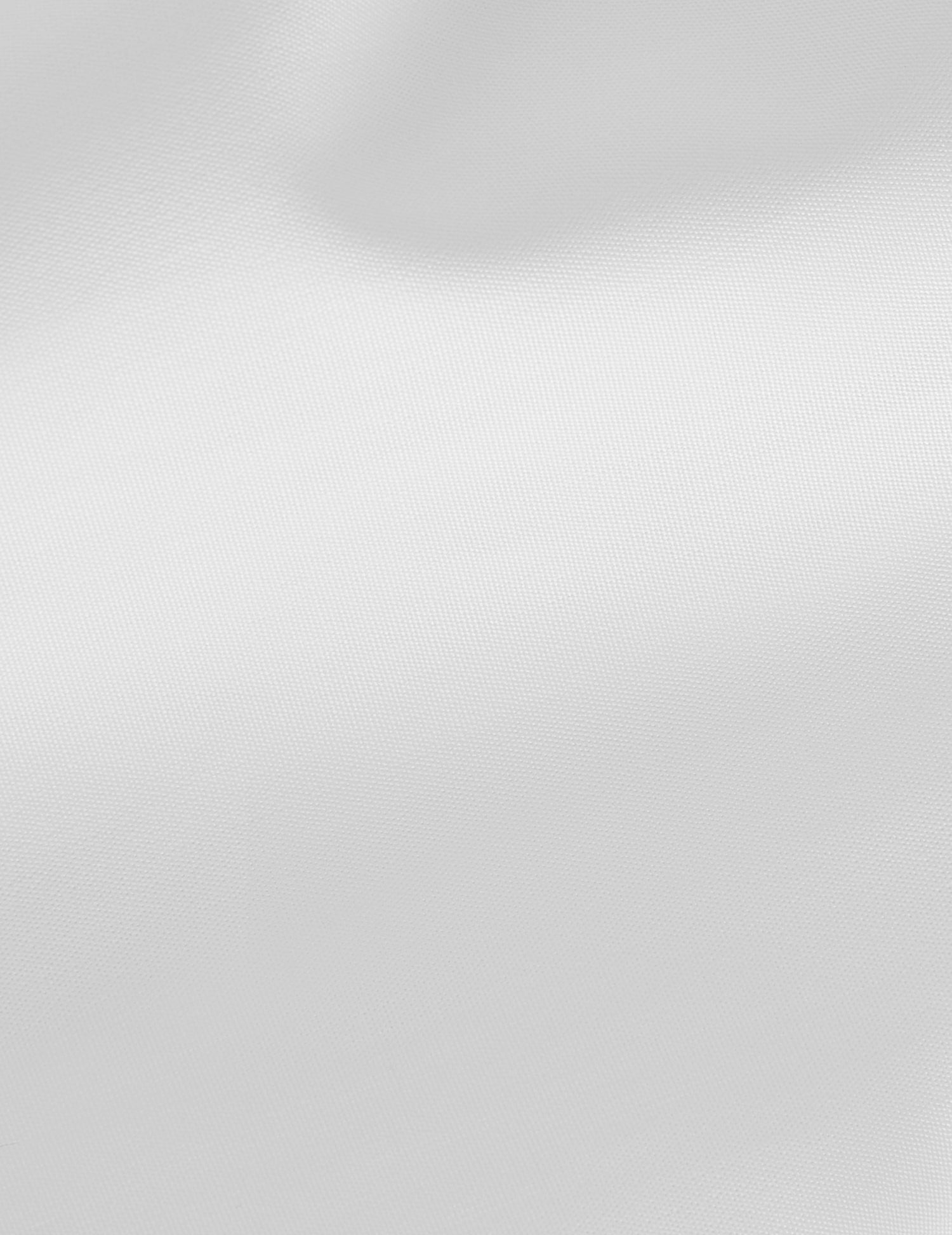 Semi-fitted white hidden buttons placket shirt