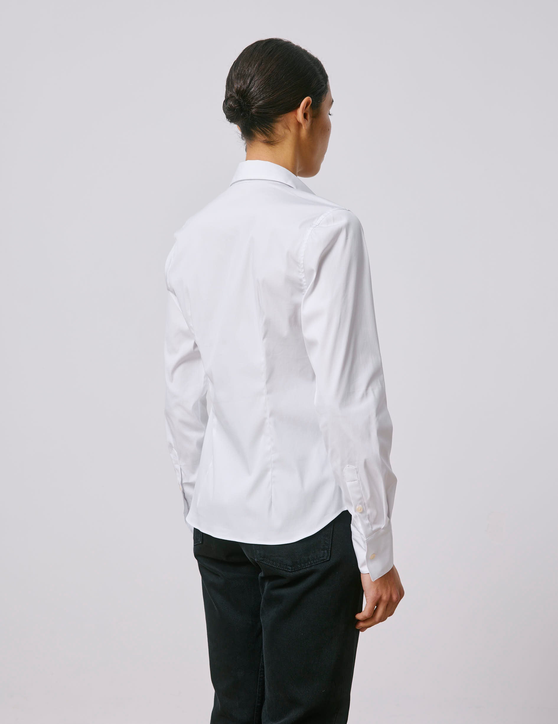 white Anais shirt - Poplin