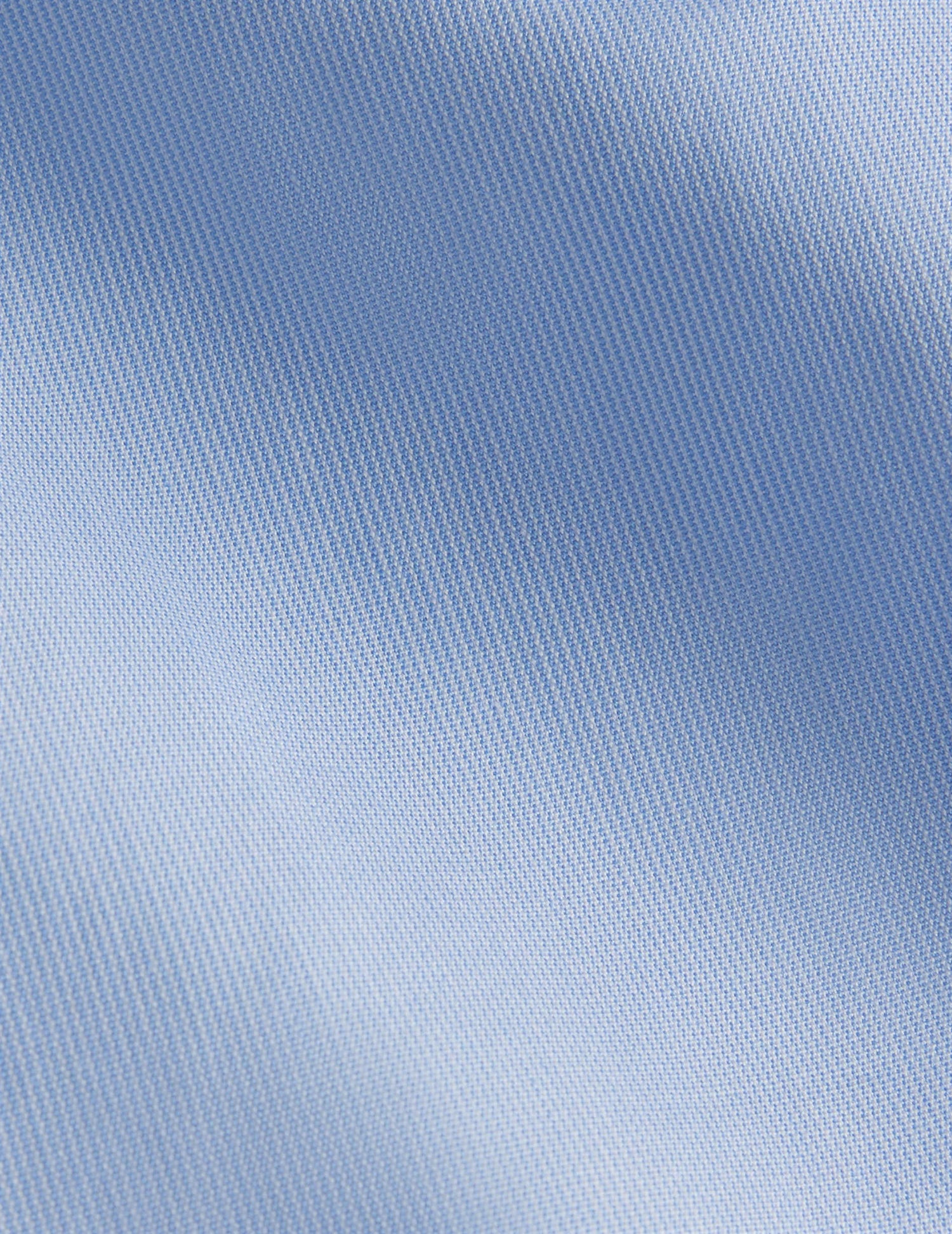 Semi-fitted blue striped shirt