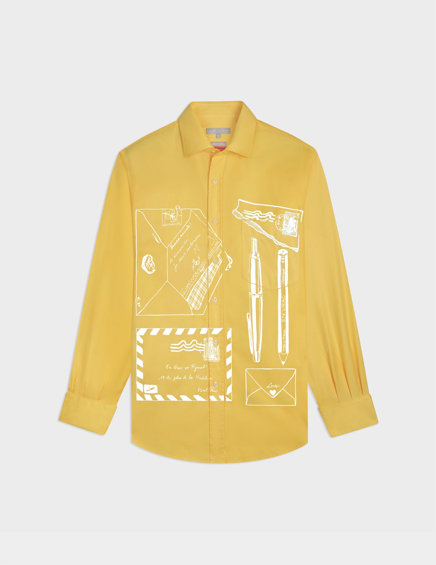 Yellow Good News Shirt - Figaret x En Vrac