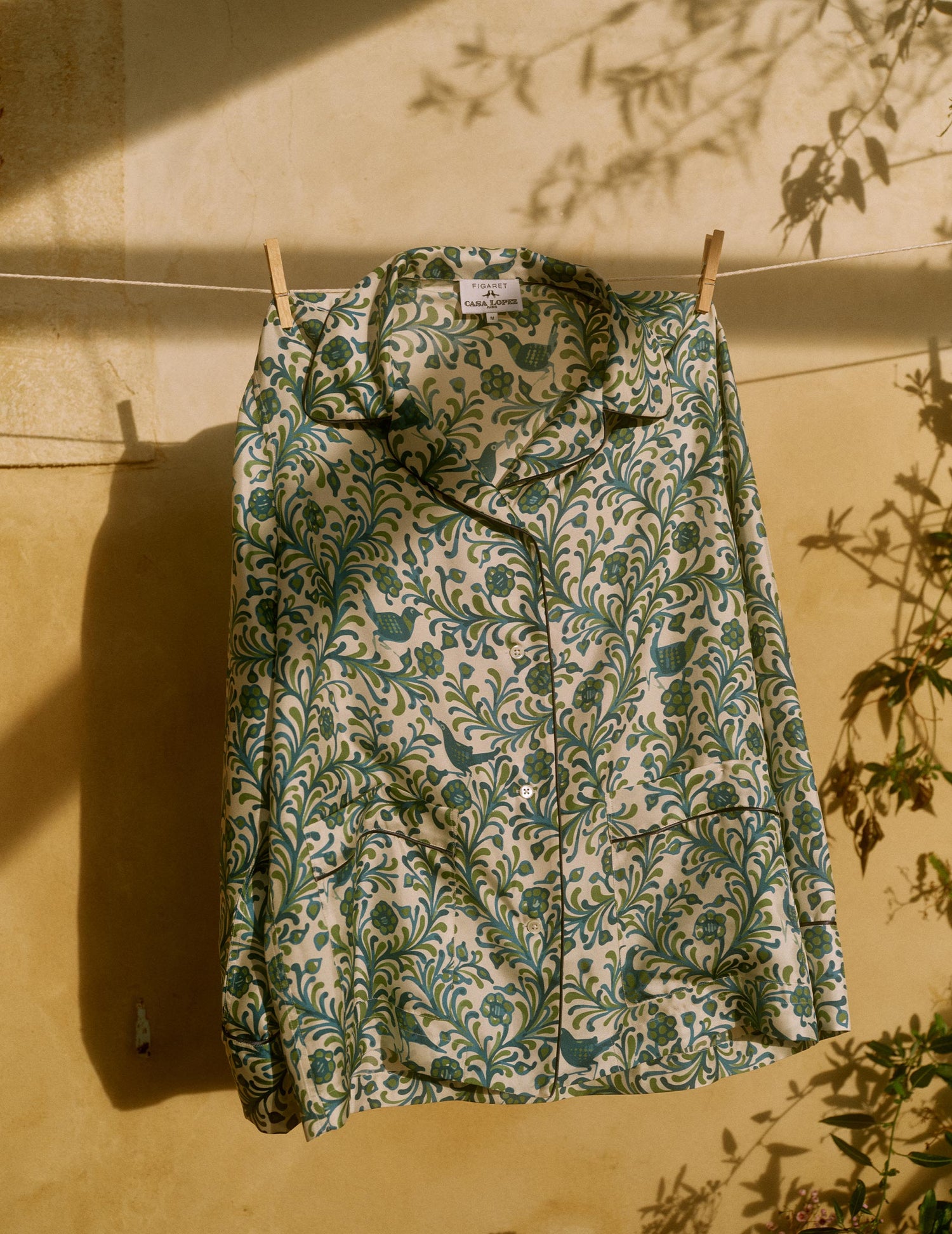 Arcos silk shirt - Pyjamas Collar#5